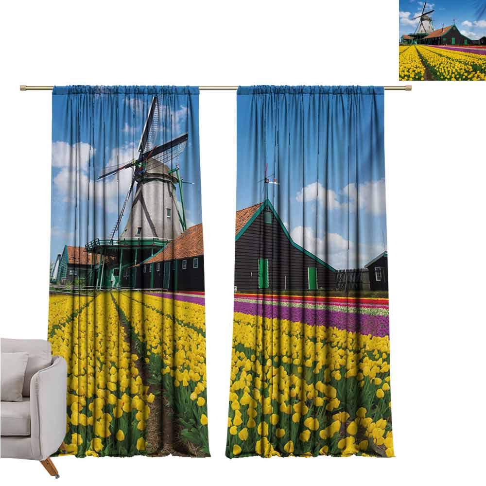 Dutch Lace Curtains Windmills Curtains & Drapes