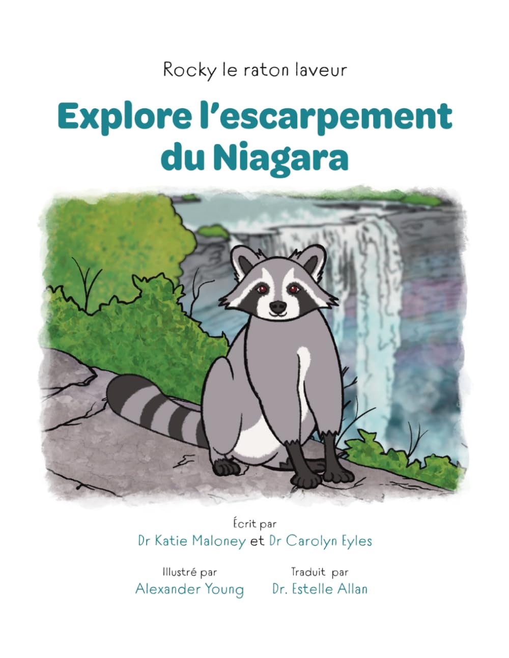 Rocky le raton laveur explore l’escarpement du Niagara
