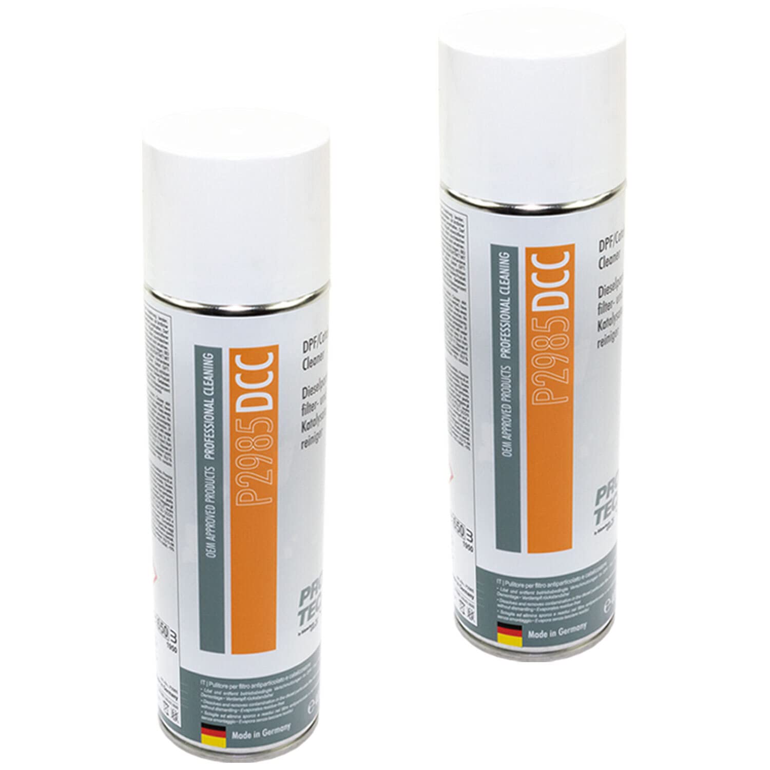 Nettoyant pour filtre à particules diesel et catalyseur PRO-TEC P2985 DCC Lot de 2 flacons de 400 ml