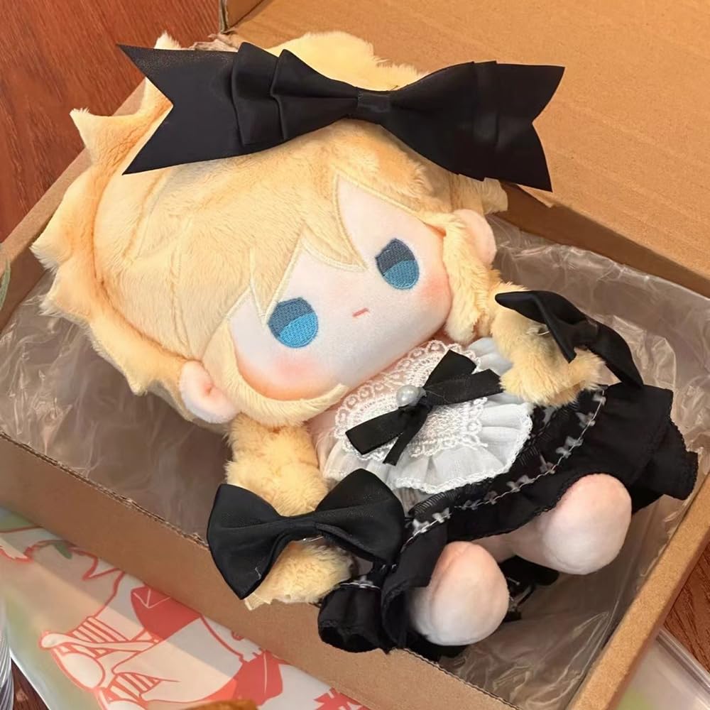 Amazon.co.jp: FF7 クラウド ぬいぐるみ 20cm 骨組み付き 人形 女装 