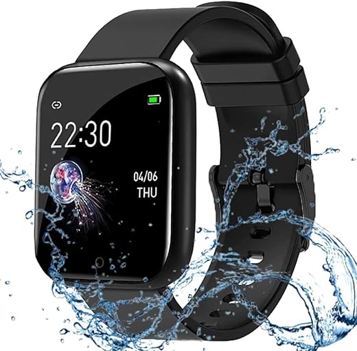 MARVIK Smart Watch for Kids, Men, Boys, Girls, and Women, D20 Plus 2025, Latest for Android and iOS Phones, IP68 Waterproof with Daily Activity…