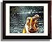 Framed Kobe Bryant Celebration Los Angeles Lakers Autograph Replica Print