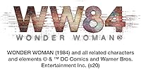 Vista 7 de Wonder Woman 1984 Glitchy 80s Logo Automotive Car Window Locker Circle Bumper Sticker