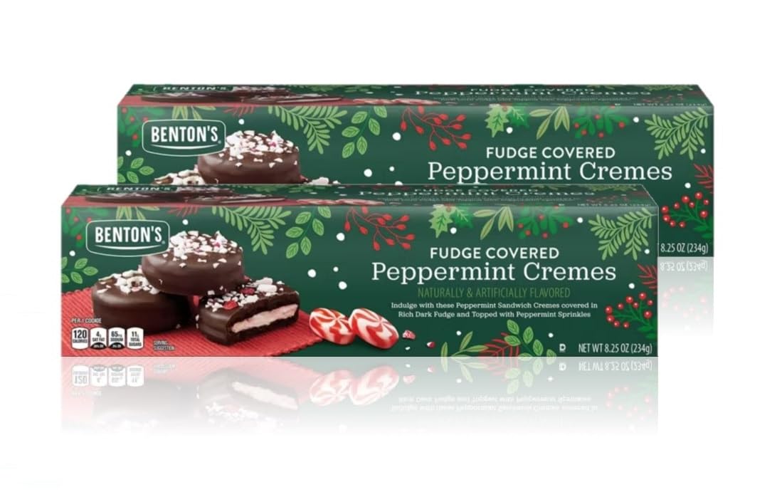 Benton’s Cookies (Pack of 3, Caramel Coconut Fudge)