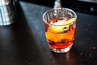 Vista 4 de Bormioli Rocco Diamond - Vasos dobles a la antigua, transparentes, juego de 6, 13-1/4 onzas