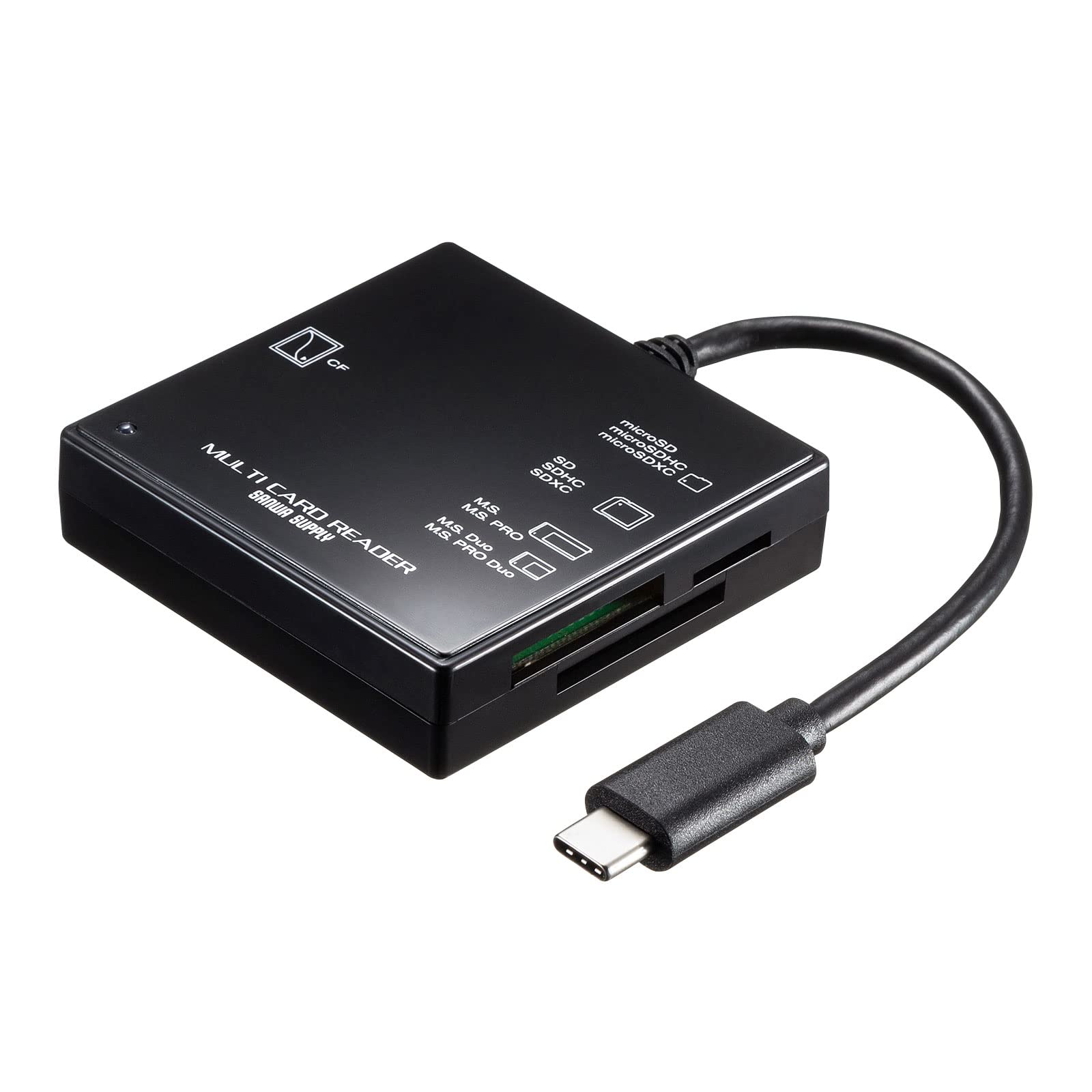 サンワサプライ (シルバー)USB2.0 10in1カードリーダライタ ADR-10U2SV ADR-MLT10SV【USB2.0 マルチカードリーダライタ（シルバー）】28