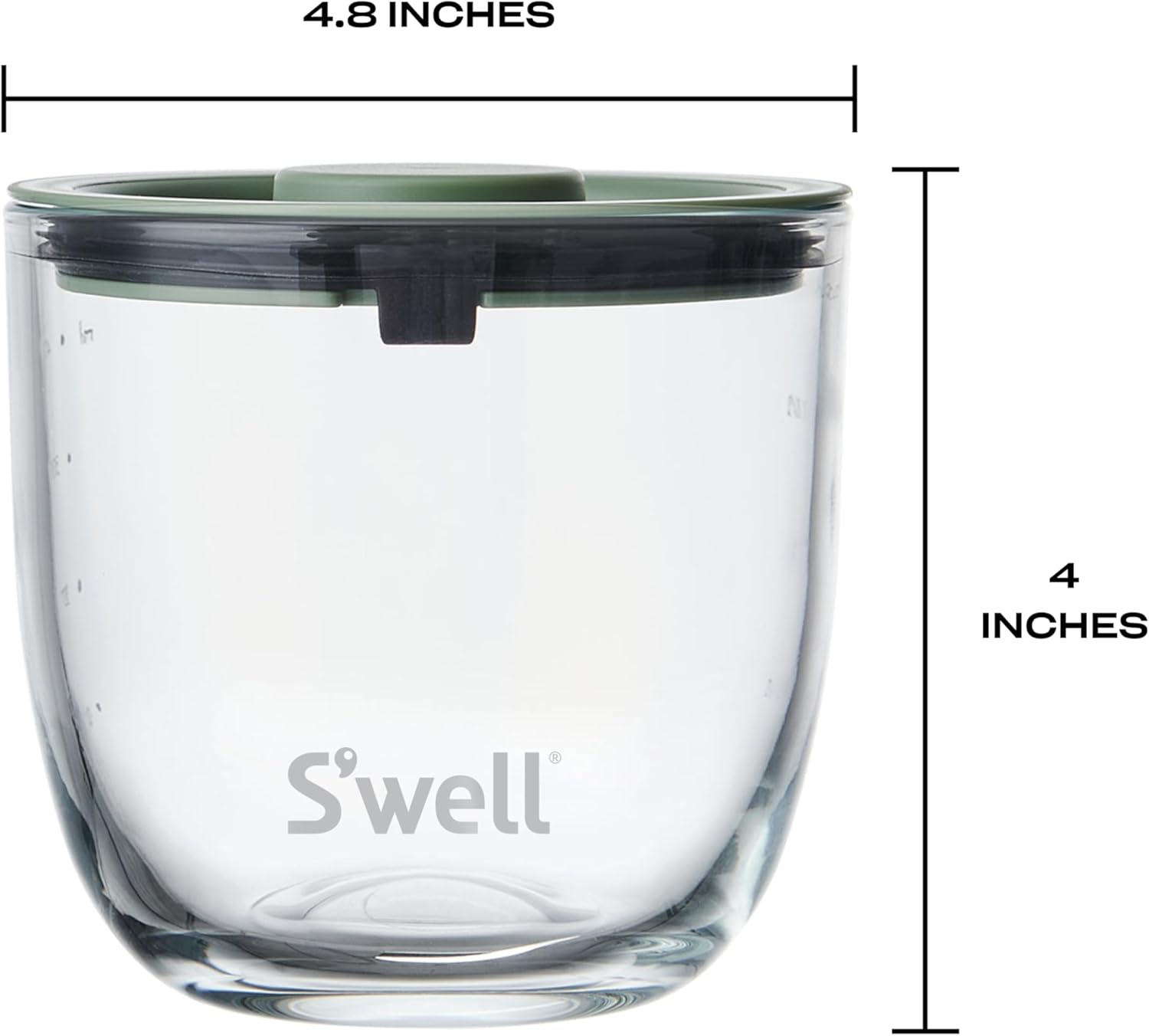 S'well 16oz Glass Prep Bowl Set of 4 For Easy Meal Prep, Vintage Pastels, Made From Durable Tempered Glass - Image 3