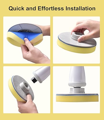 Miniatura 4 de Sweepulire Almohadilla para fregar y cabezales de cepillo de fregona de felpilla reemplazables para cepillos de limpieza Sweepulire