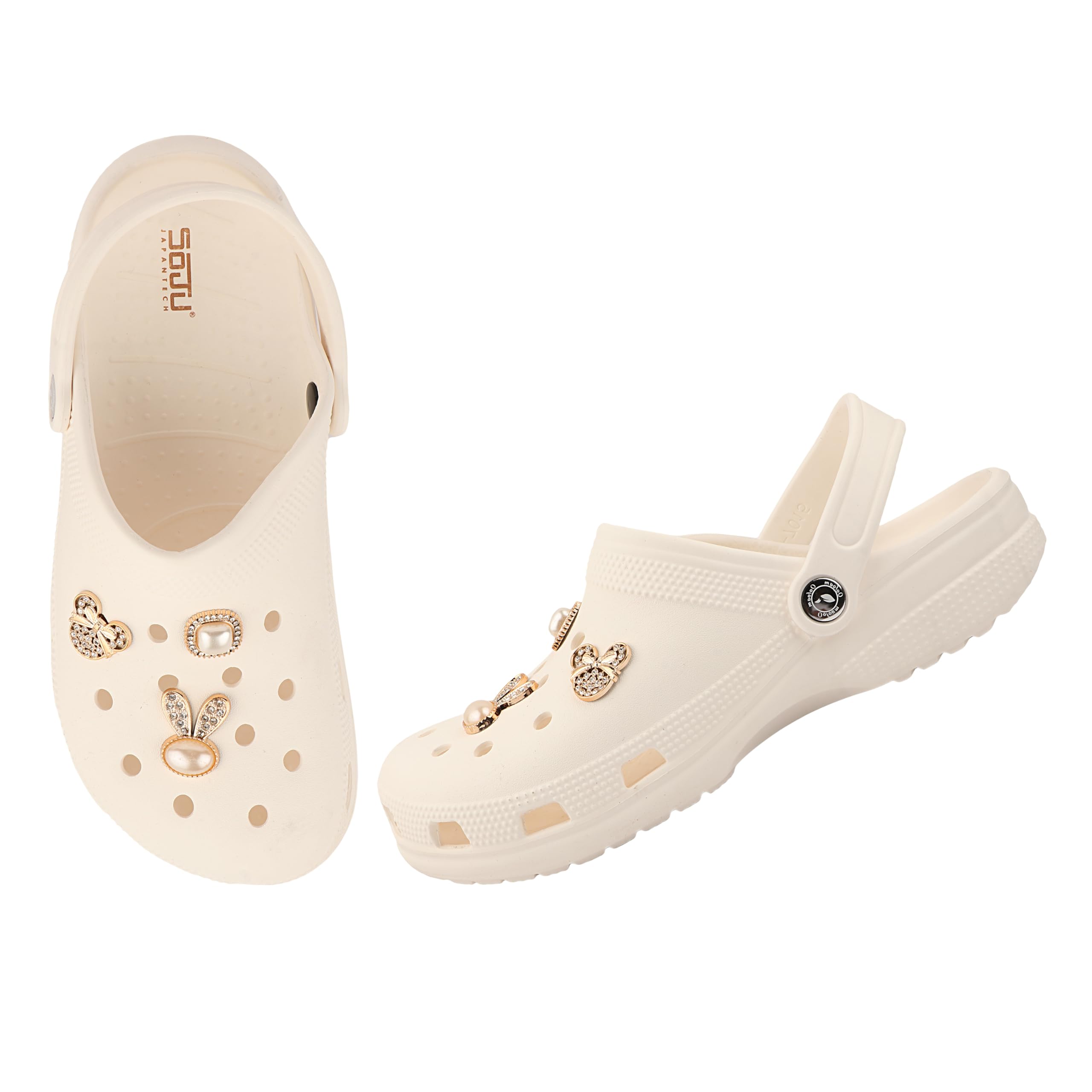 soju Stylish Comfortable Super Clogs | Casual Walking Clogs | Sandals With Adjustable Back Strap for Womens | Comfortable & Light Weight | Stylish & Anti-Skid-picture-18