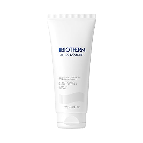 Biotherm Lait De Douche - Leche de ducha limpiadora para unisex, 6.76 onzas
