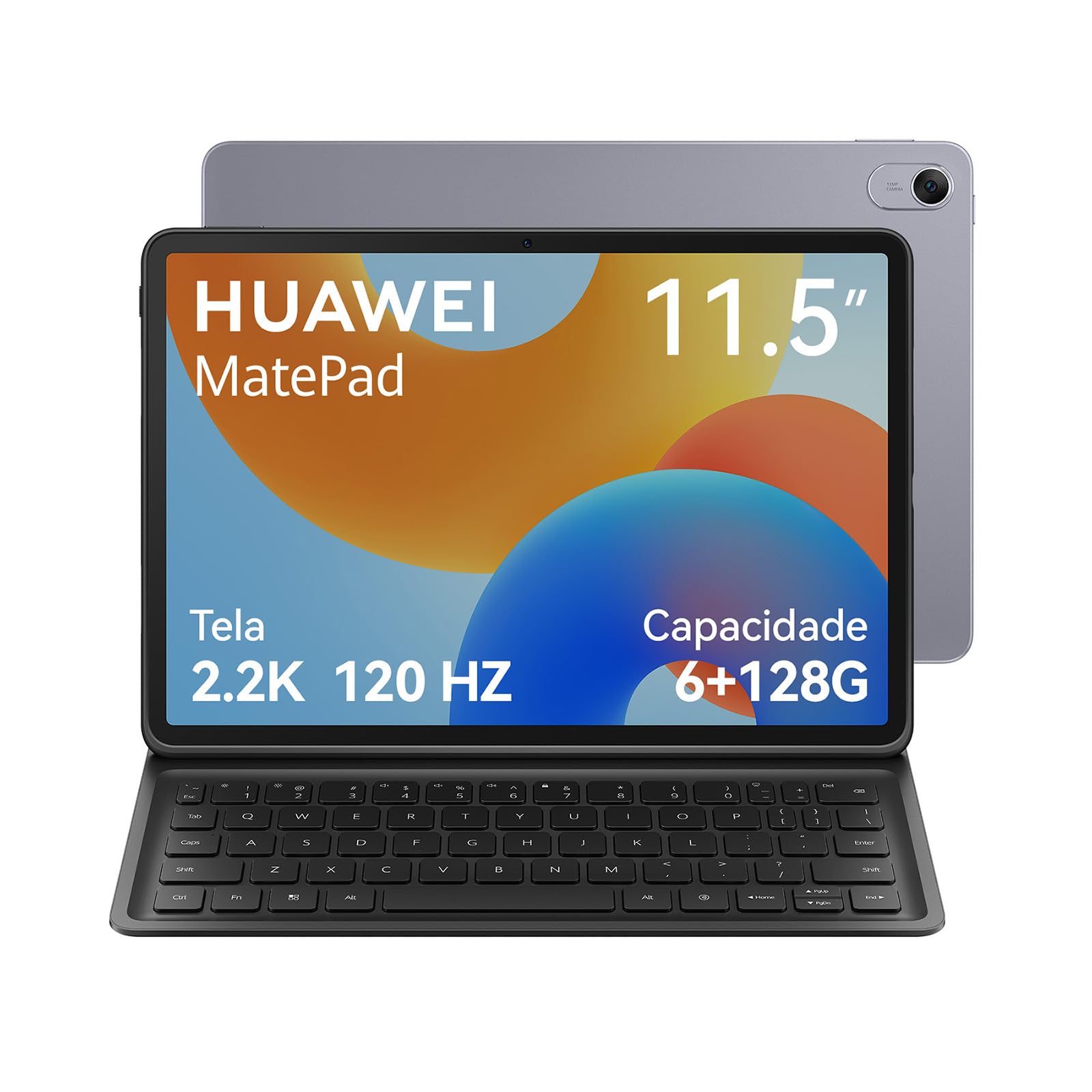 Androidタブレット本体 Huawei Matepad 11.5 Tablet, HUAWEI MatePad 11.5 New, Tablet com Teclado Destacável