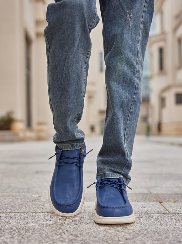 Image of FW FRAN WILLOR Mens Wide Shoes Width Toe Box Slip-on Loafers Casual Walking Shoes for Men