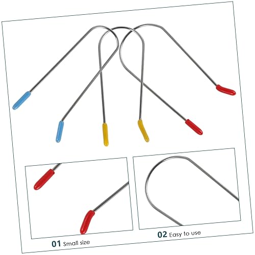 Miniatura 3 de 24 rulos eléctricos, rodillos térmicos para el cabello, pinzas de metal para el cabello, tenedor, pinzas de mandíbula, pinzas de garra para el