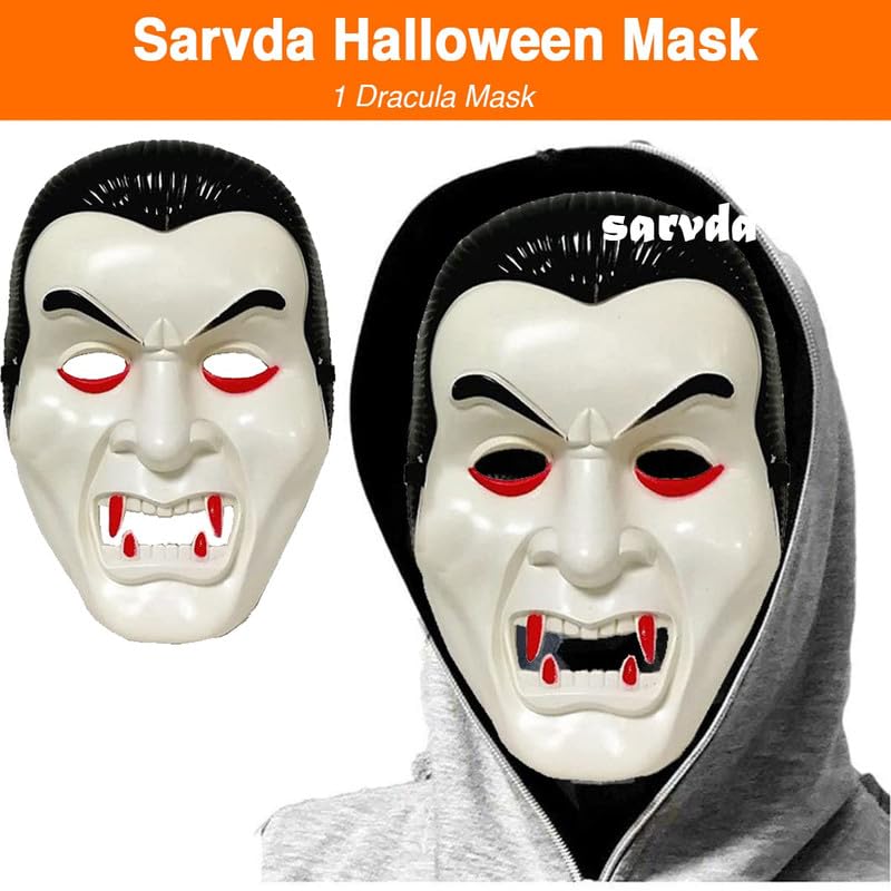 Image of Sarvda Halloween Dress | Costume and Accessories | For Girls and Boys | Kids & Adults | Vampire Witch Ghost Skeleton Draculla Pumpkin Scary Cosplay Dress