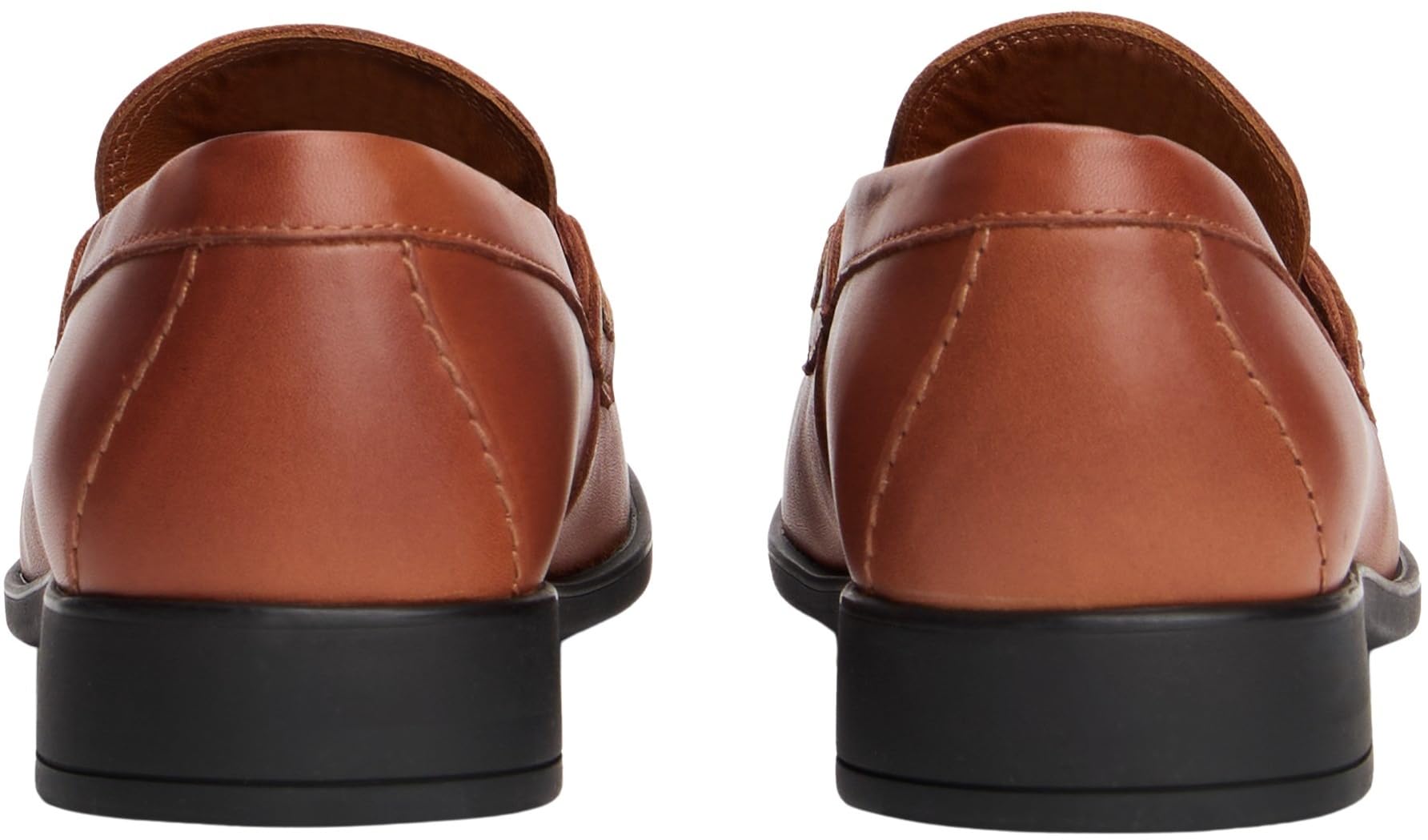 Tommy Hilfiger Donna Mocassini Logo Leather Loafer in Pelle