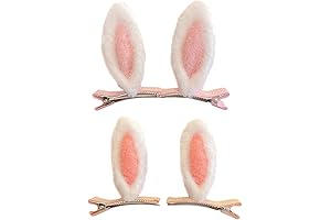 Exquisite Easter Bunny Ear Clips: Adorn Your Little Princess with Cuteness