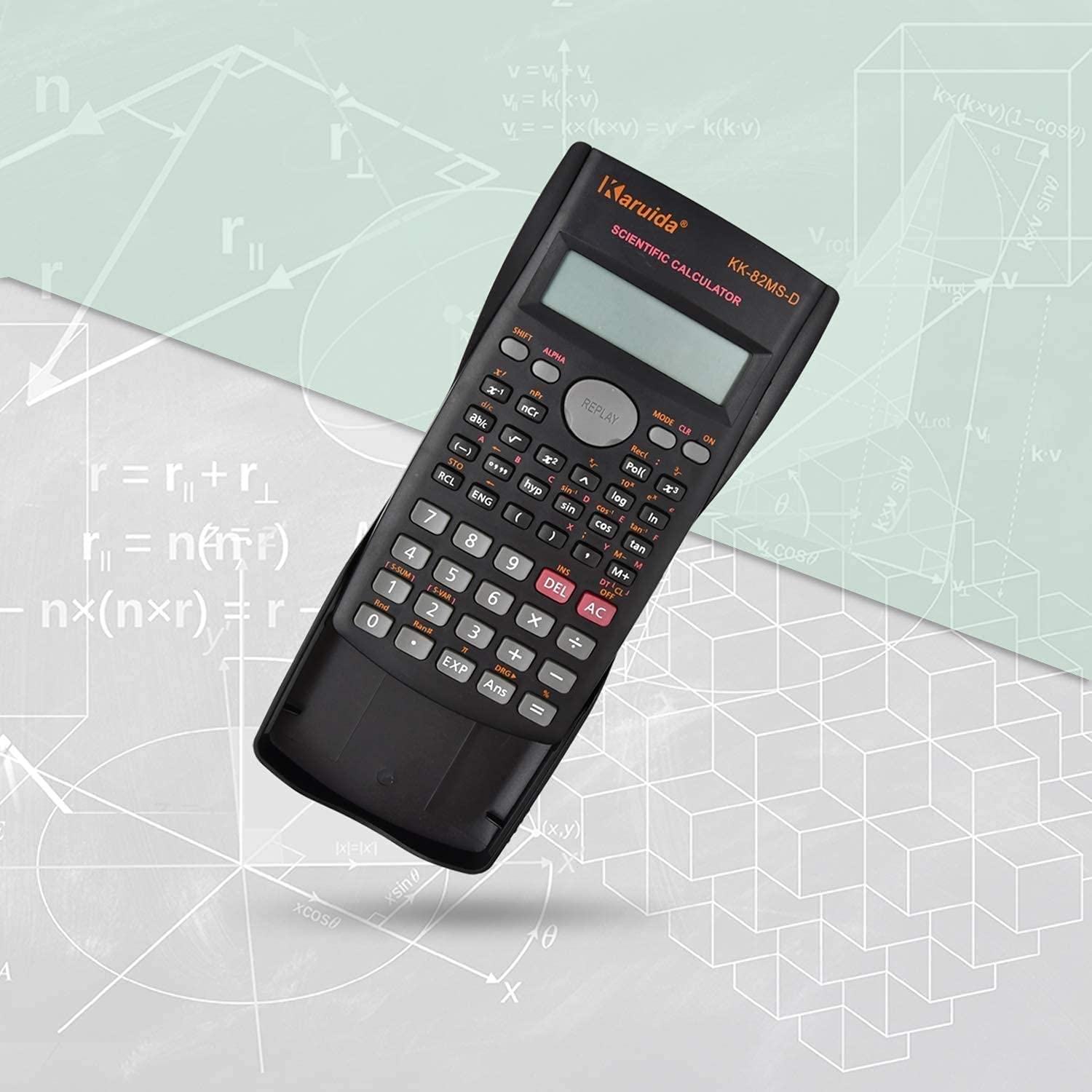 Amazon.co.jp: 関数電卓 科学電卓 統計計算 数学電卓 多機能 2桁表示