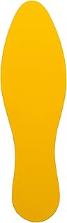 Tarifold 948953 - Pack de 10 símbolos adhesivos huella, color amarillo