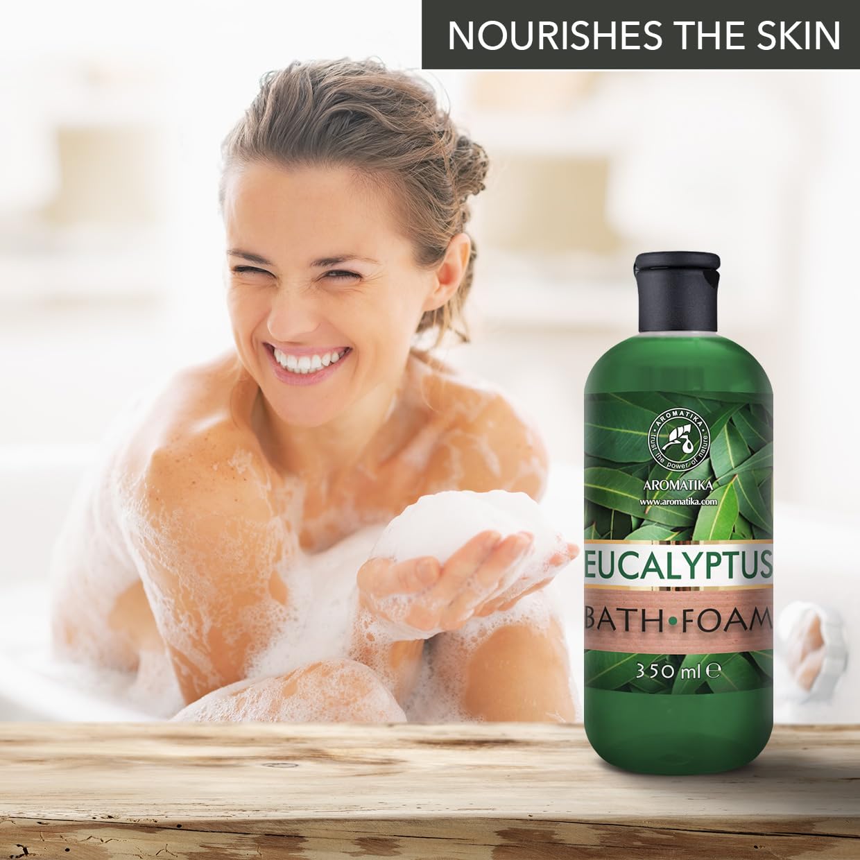 Espuma Baño Set Coníferas & Brisa Marina & Eucalipto 3x350ml - Cuidado del Cuerpo - Relajación - Aroma Fresco - Aromaterapia - Spa - Baños de Burbujas - Belleza