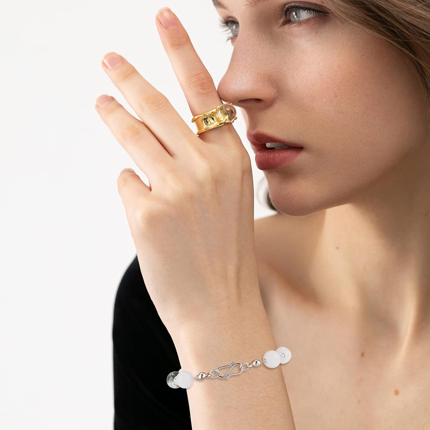 UNICRAFTALE 200pcs S-Hook Clasp 304 Stainless Steel Hook Clasps 12mm Long S Hooks Clasps Necklace Clasp Connectors S-Shaped Hook for Necklace Jewelry Making - Image 6