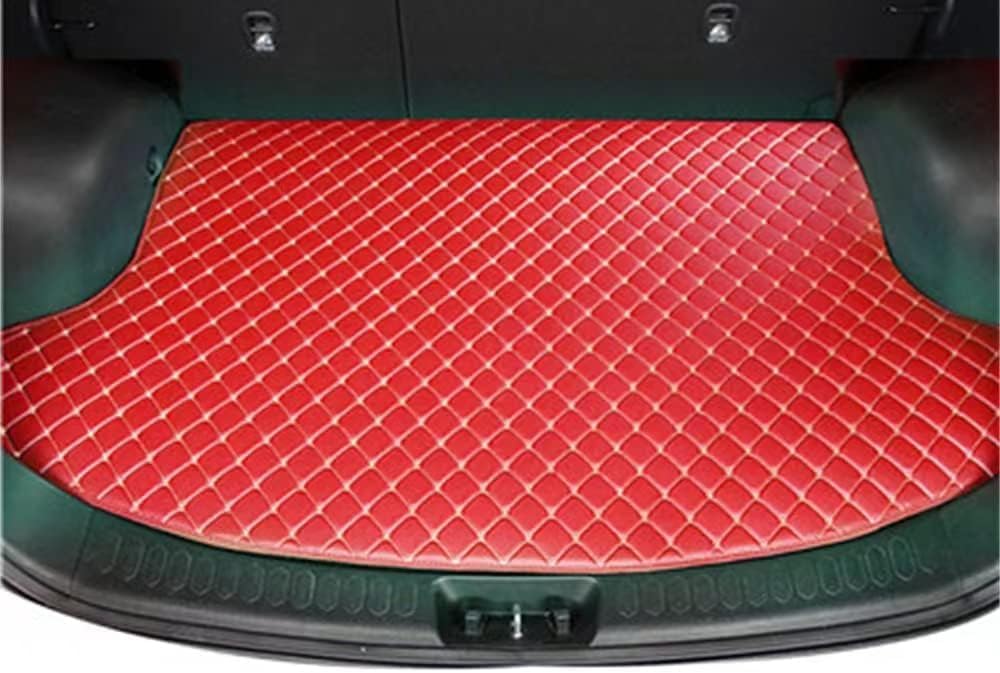 YUNMO Multicolor Custom Women and Men Car Trunk Mat Liner with Durable PU Leather All Weather Trunk Protection Cargo Liner for 97% Sedan and SUVs for Dustproof Protection (Purple)