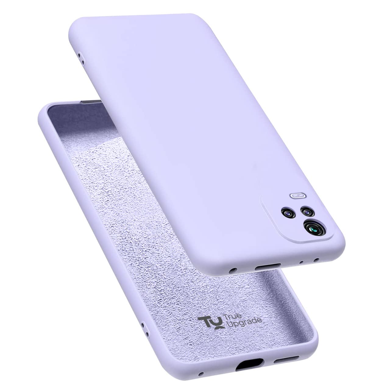 TRUEUPGRADE Liquid Silicone Back Cover Case Compatible for Vivo Y21