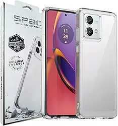 [GL CASES] Capa G84 5G Capinha Moto G84 NÃO AMARELA Anti Amarelamento Slim Clear Protetora Reforçada Silicone Rígida Transparente Case Motorola Moto G84 Anti Choque Com Proteção Para Câmera