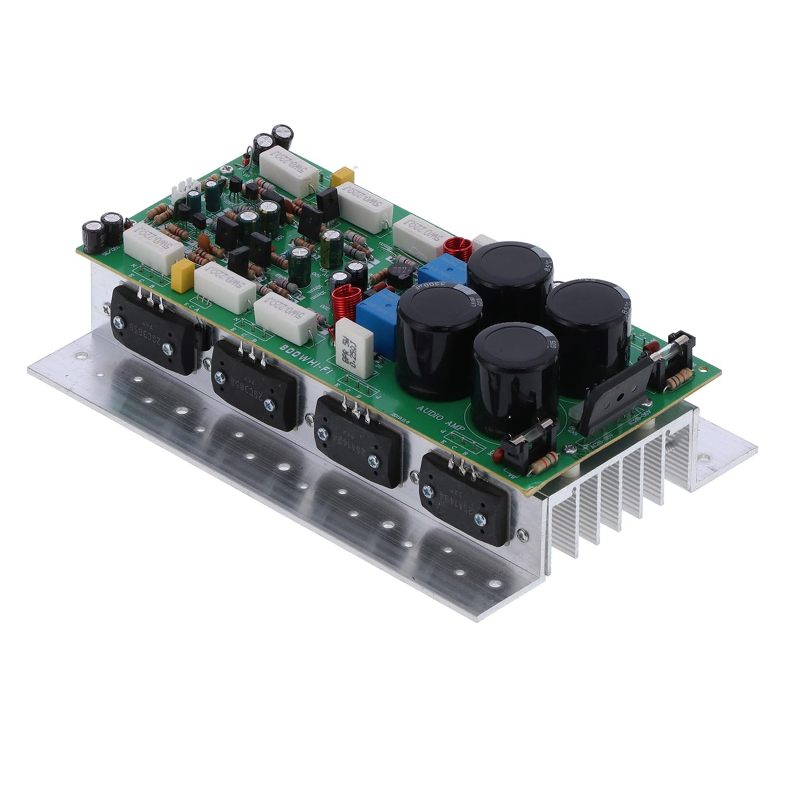Mini Modulo Amplificatore Audio Ad Alta Potenza a Doppio Canale per Uso Domestico e in Studio, Circuito Stampato Durevole, Prestazioni Efficienti