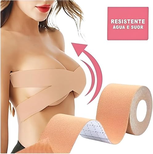 Fita Adesiva de Elevação Instantânea para Seios, Micro-Adesiva, 5 cm, Levanta Mama, Fita Adesiva Sut