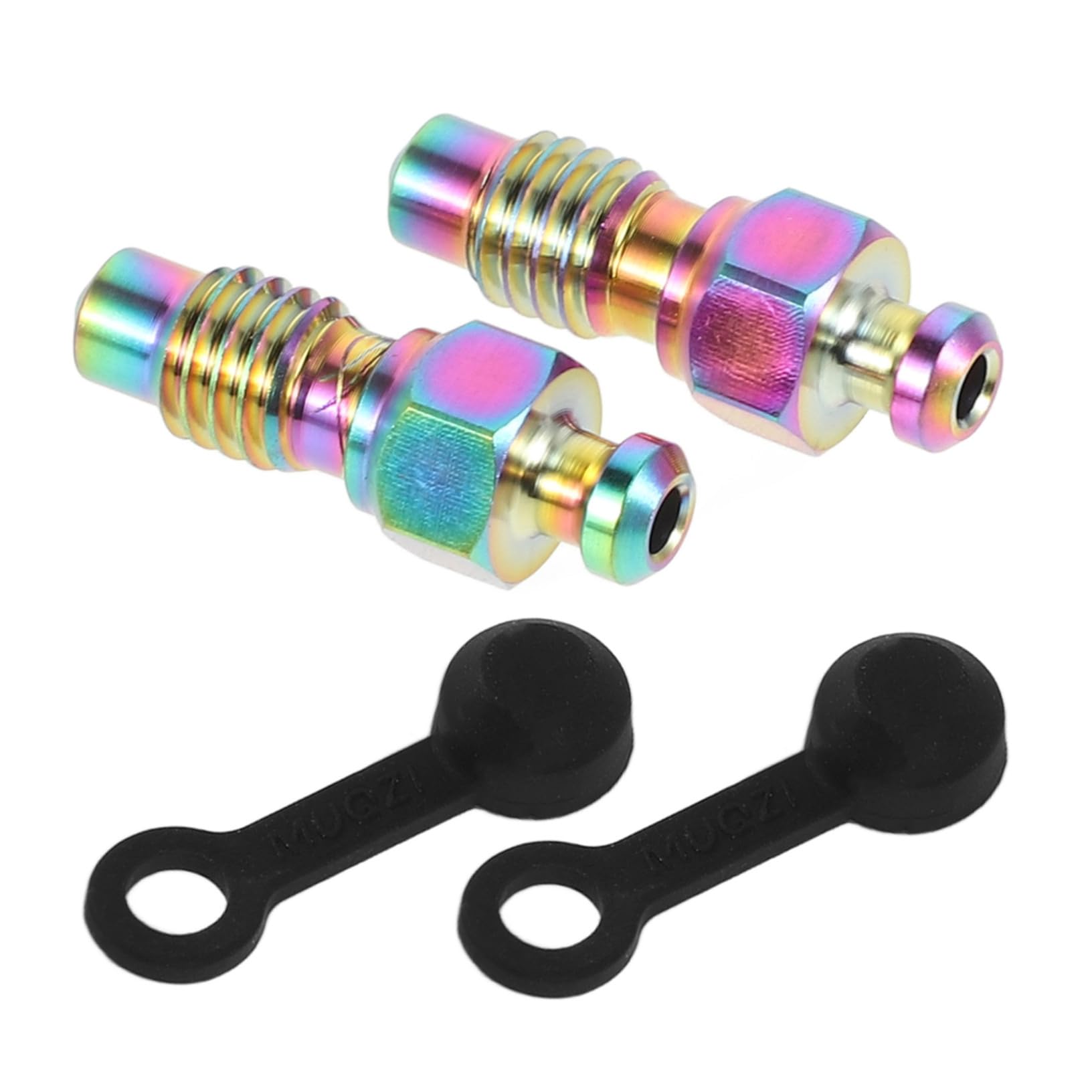 balacoo Dirt Bike Accessory Air Bleeder Screw Fork Air Bleeder Screws for Motorcycle Front Fork Bike Repair Tool