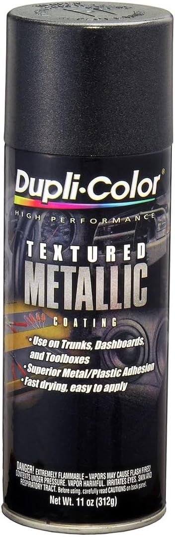 Dupli-Color MX100 Textured Metallic Automotive Paint โ Graphite Spray Paint - 11 oz. Aerosol Can