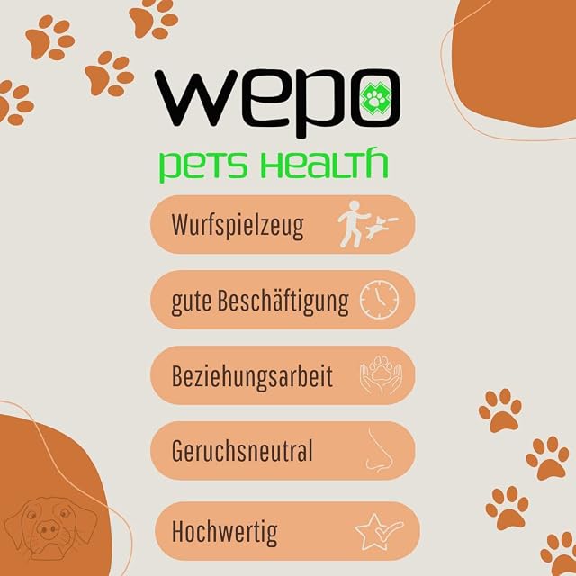 Foto 3 de 8 de WEPO Frisbee - Juego de 3 juguetes de agua para perros de 18 cm de diámetro, juguete para perros grandes…