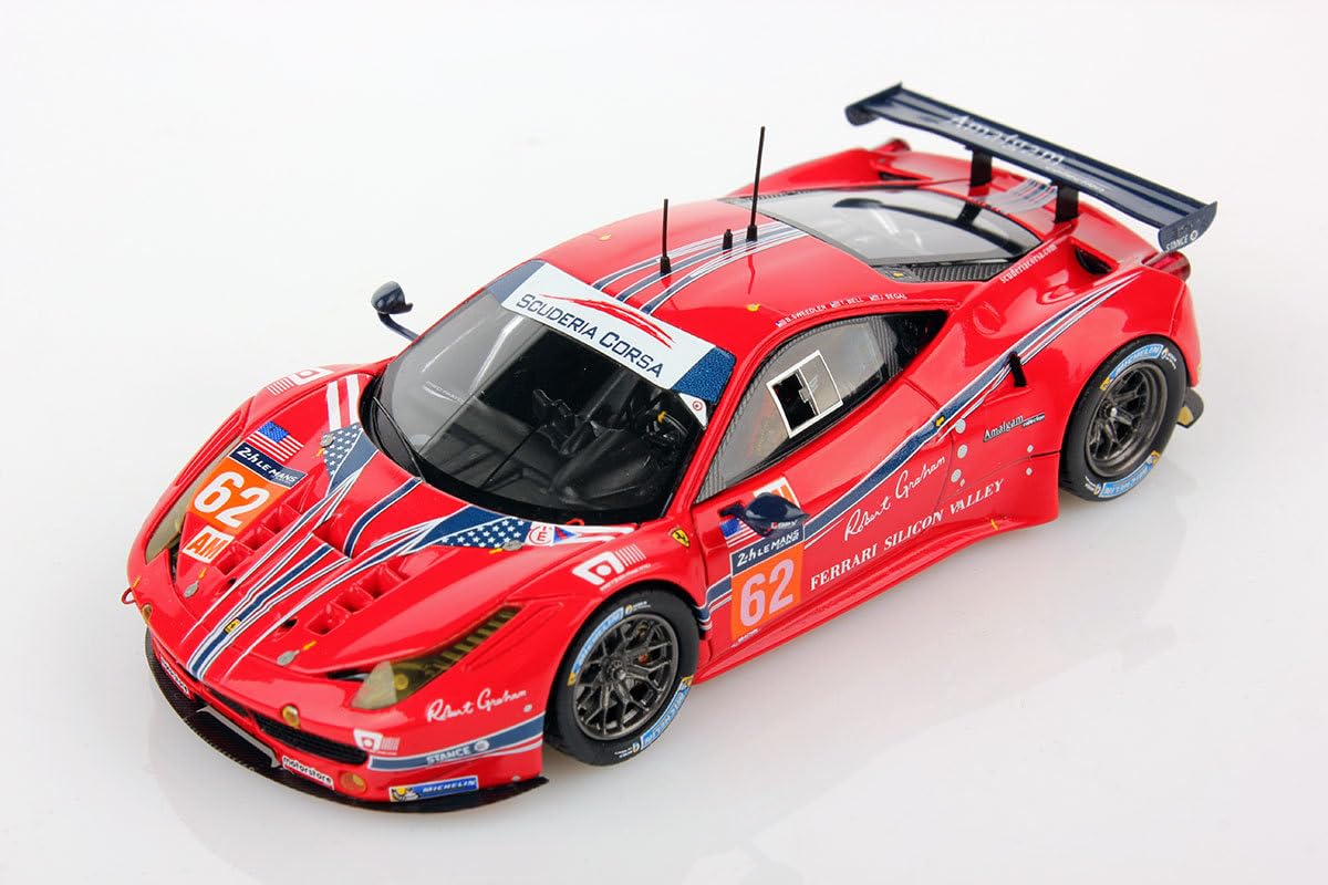 Amazon.co.jp: ルックスマート 1/43 2016 フェラーリ458 イタリア #62 
