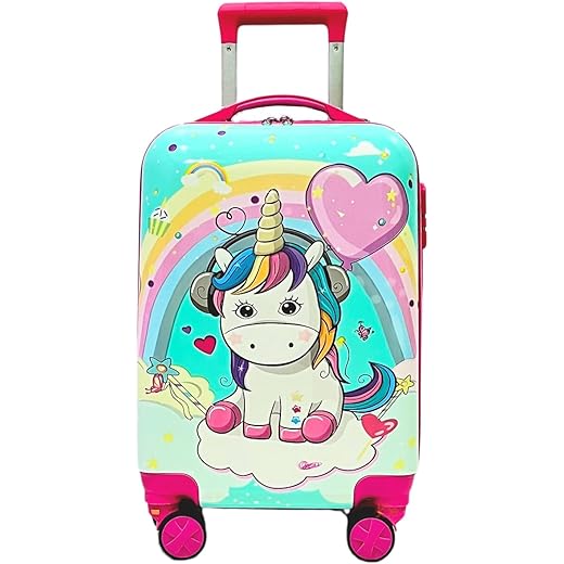 JUNIOR JOE Kids Hardsided Suitcase 20Inch