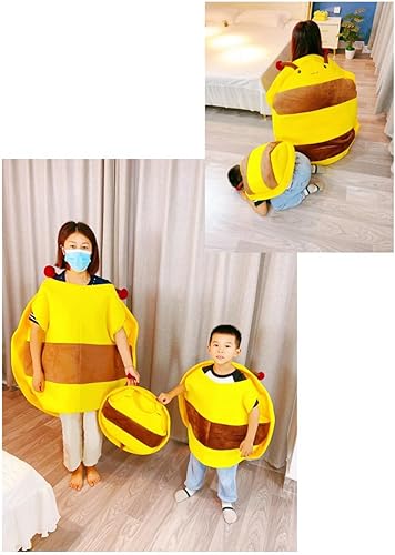 Miniatura 3 de Gujuja Almohadas de concha de abeja portátil, almohada de felpa de concha de abeja gigante, almohada de felpa de animal de peluche para adultos y