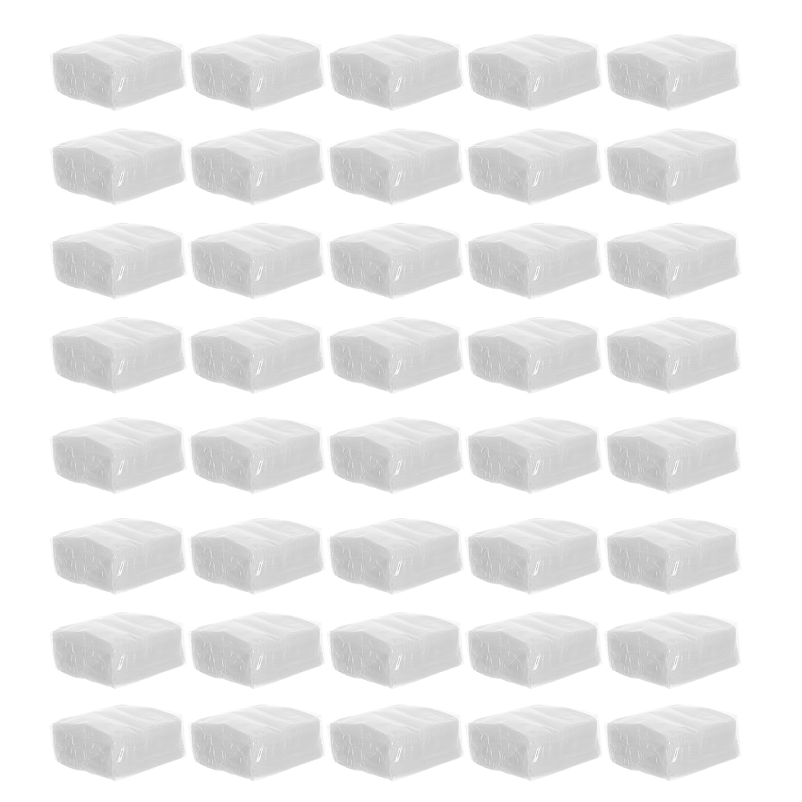 Gatuida Papier de Soie Épais Blanc 50 Feuilles Pliables pour Emballage Présent, Serviettes à Boissons, Usage Hôtel et Restaurant, Pâte de Bois Naturelle, Nettoyage, Usage Unique