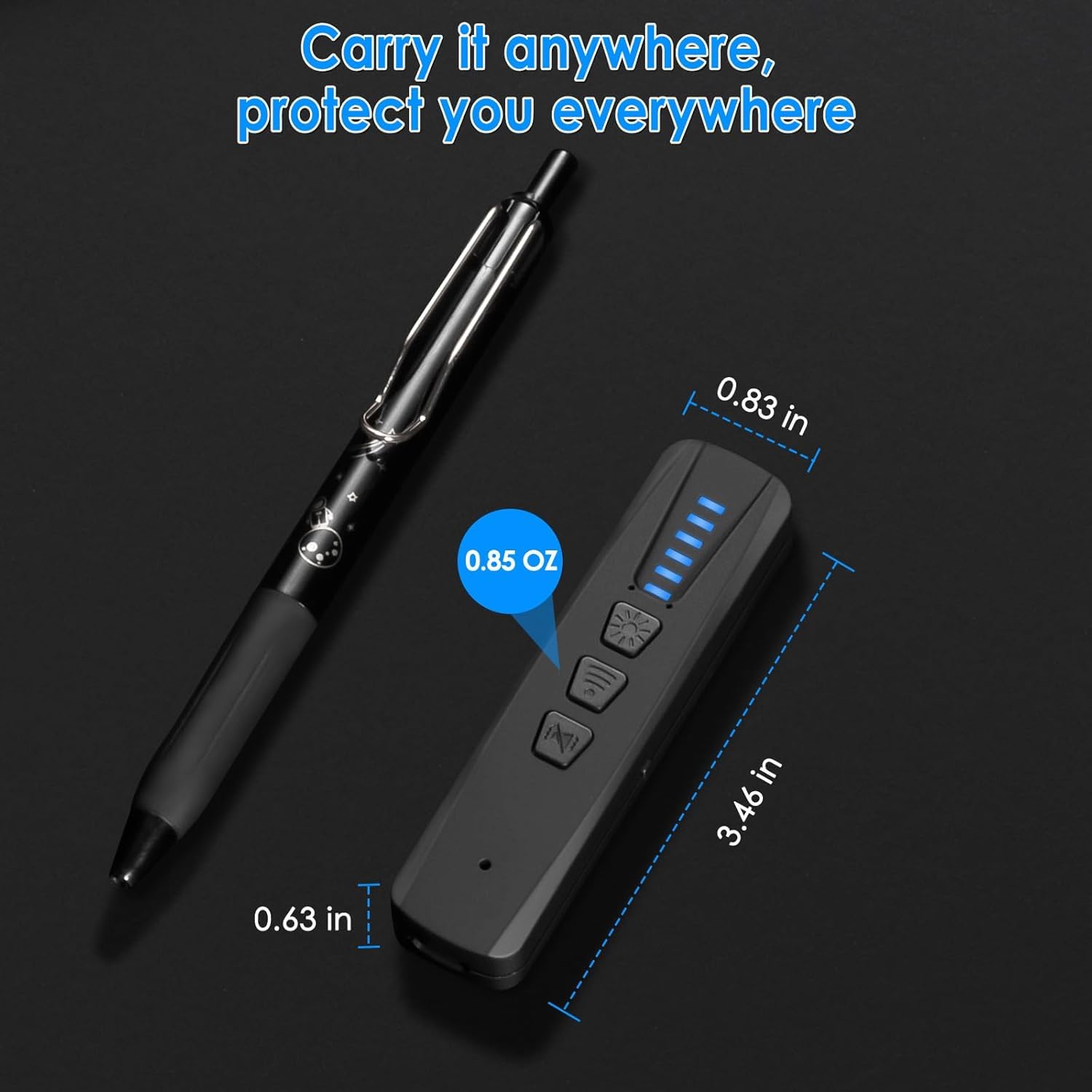 Intelligent Détecteur de Caméra Cachée et Micro Espion, Portable Traceur GPS Scanner 4 Modes Détecteur Anti Espionnage, Brouilleur Camera pour Hôtel Maison Heim Reisen (100MHz-8GHz)