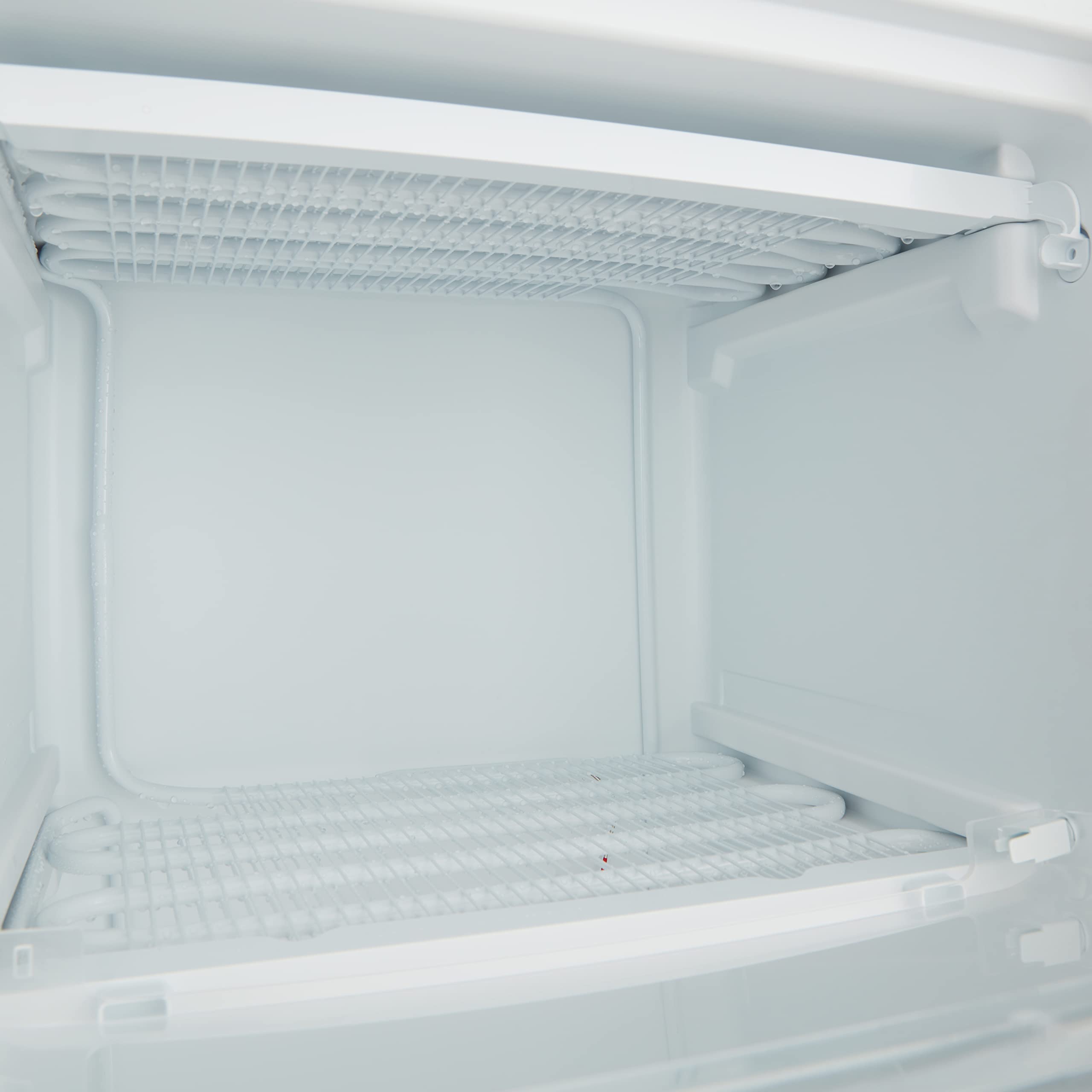 Cookology UCFZ60 48cm 60 Litre Capacity Freestanding Undercounter Freezer, Featuring a Practical Reversible Door, with 3 Large Drawers and a 4 Star Freezer Rating - In Grey — view 4