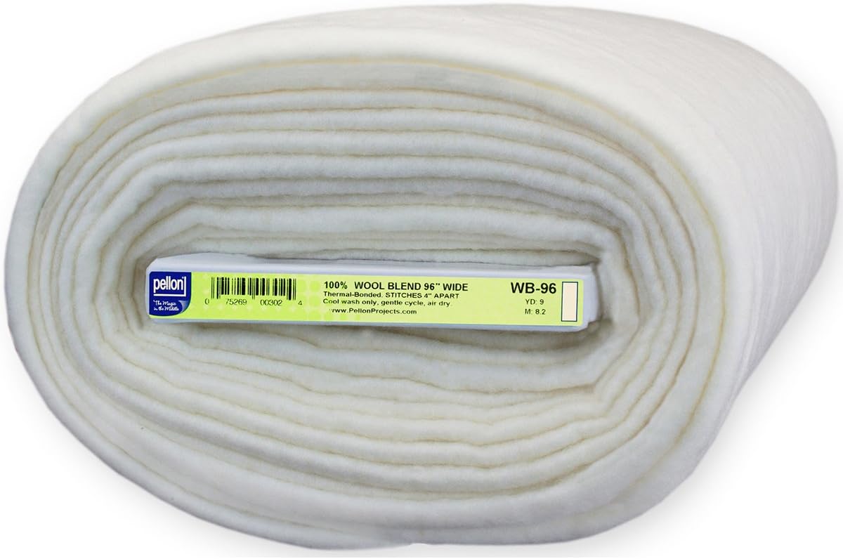 Pellon Wool Batting96 X9Yd, White