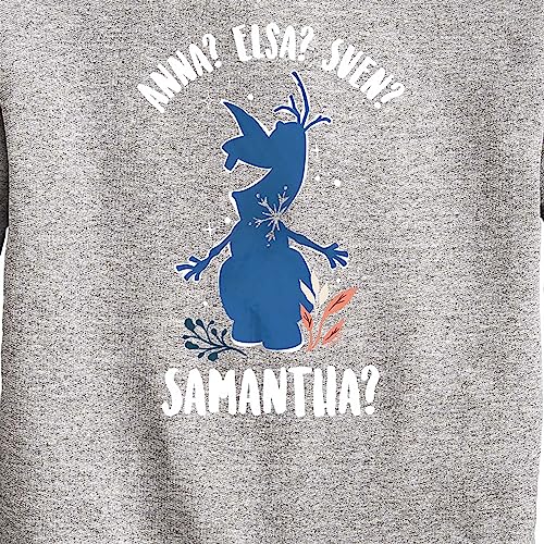 Disney Frozen 2 - Lost Olaf - Toddler and Youth Crewneck Fleece Sweatshirt3