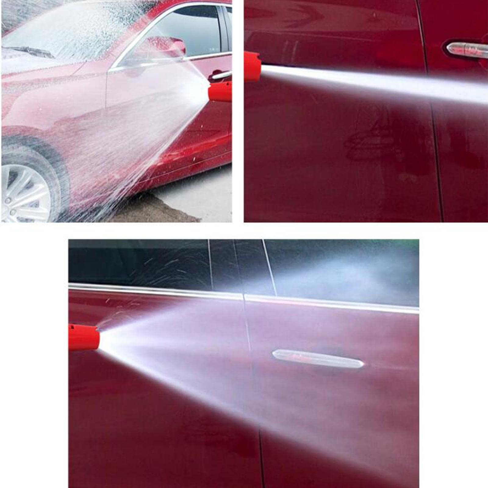 Foaming Sprayer Bottiglia Lancia Schiuma Regolabile Pistola Getto Pompa Lavaggio Pressione Materiale Plastica Acciaio Inox Funzionalità Regolabile
