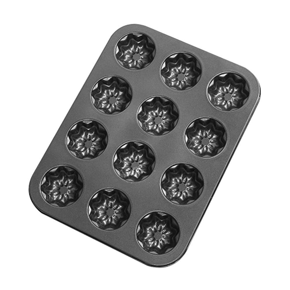 Muffinform Aus Karbonstahl, Antihaftbeschichtet – 24-tlg. Backform Für Muffins, Cupcakes & Mini-Käsekuchen, 2 Stück