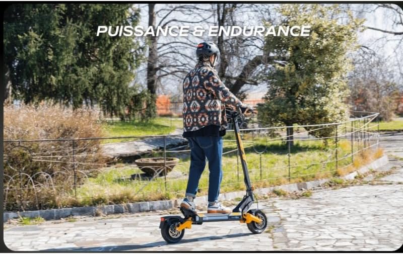 Rider on UrbanGlide 1000GT Electric Scooter