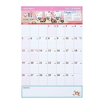 サンリオ SANRIO ハローキティ カレンダー Amazon.co.jp: サンリオ(SANRIO) 書き込みカレンダー 2025年