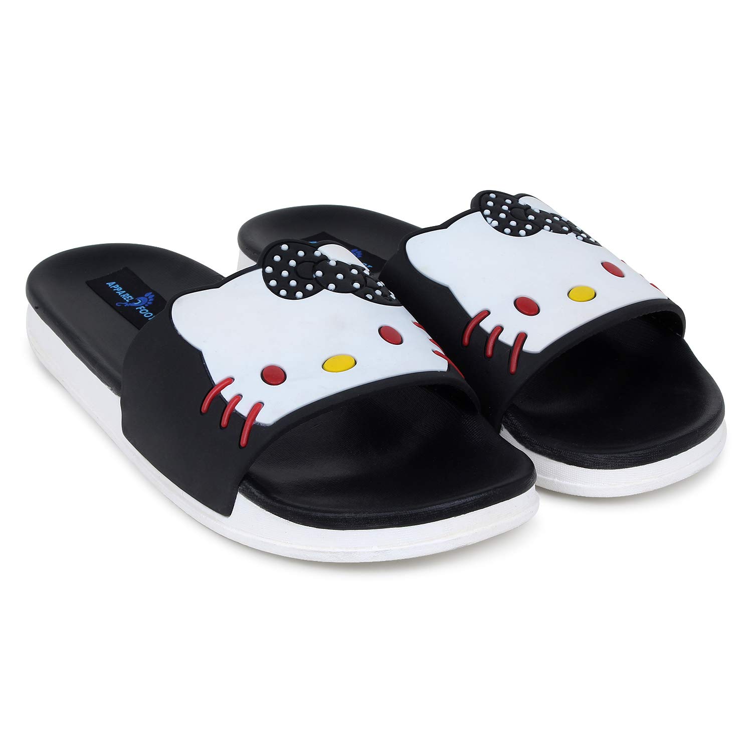 APPAREL4FOOT Trendy Fashionable Cat Printed Slipper Women Flip-Flop,Slide and Slipper for Women and Girl (B08L3S2CW7) Amazon Price History, Amazon Price Tracker