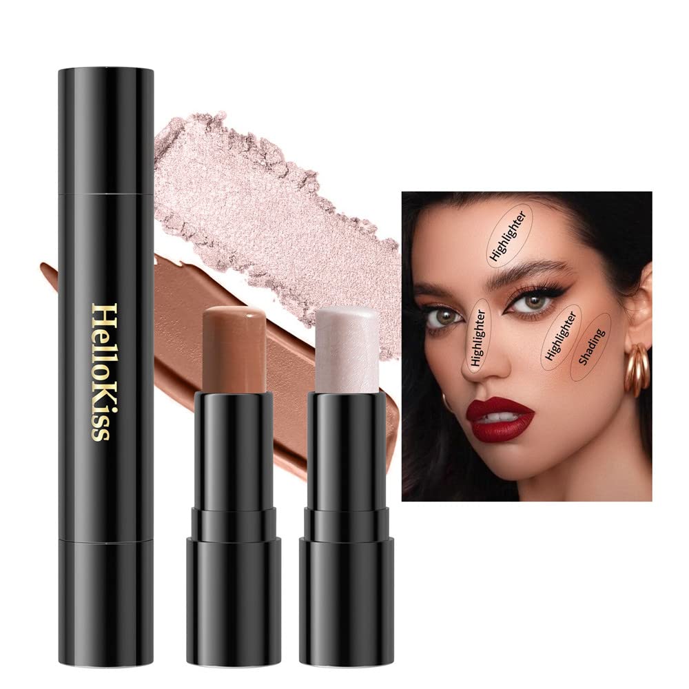 Double Ended Contour Stick, Highlighter, Contour Pen, Highlighter Stick, Double