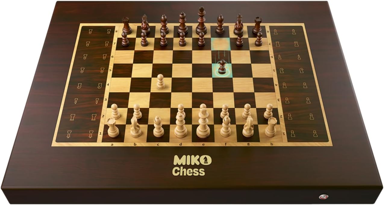 Chess Grand: Your Ultimate AI Chess Companion | Fully Automated Gameplay for All Skill Levels | World's Smartest Electronic Chess Board | Magnetic Wooden Chess Sets with Self Moving Pieces