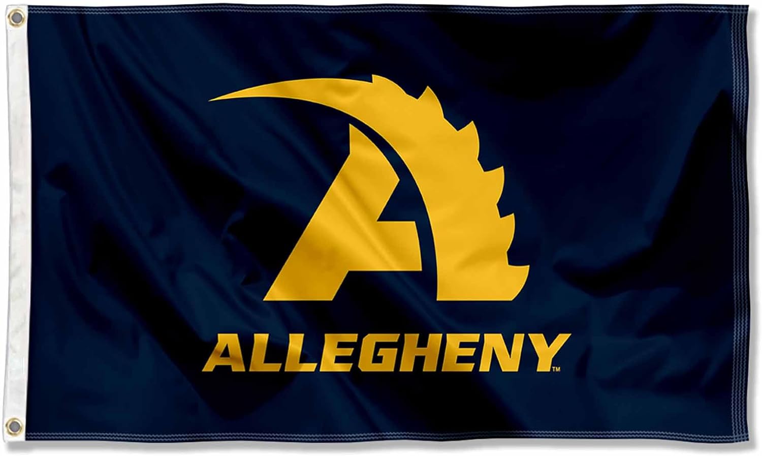 Allegheny College Gators Logo Large Grommet Banner Flag