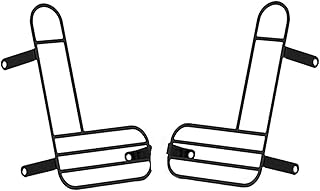 XHSESA 1Pair Simulation Rear Tail Light Cover Metal Lamp Cover for TRAXXAS TRX4 Land Rover Defender RC Model Car