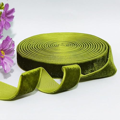 Miniatura 315 de Cinta de terciopelo para decoración, manualidades, bricolaje y caja de regalo, para bodas, Navidad y el Día de San Valentín